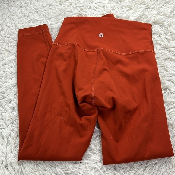 Lululemon Wunder Train High-Rise Tight 25" Aztec Brick - Picture 4 of 6